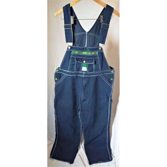 Liberty Bob Overalls Workwear Mens Size 40x32 Blue Denim Carpenter Made USA - Picture 1 of 13